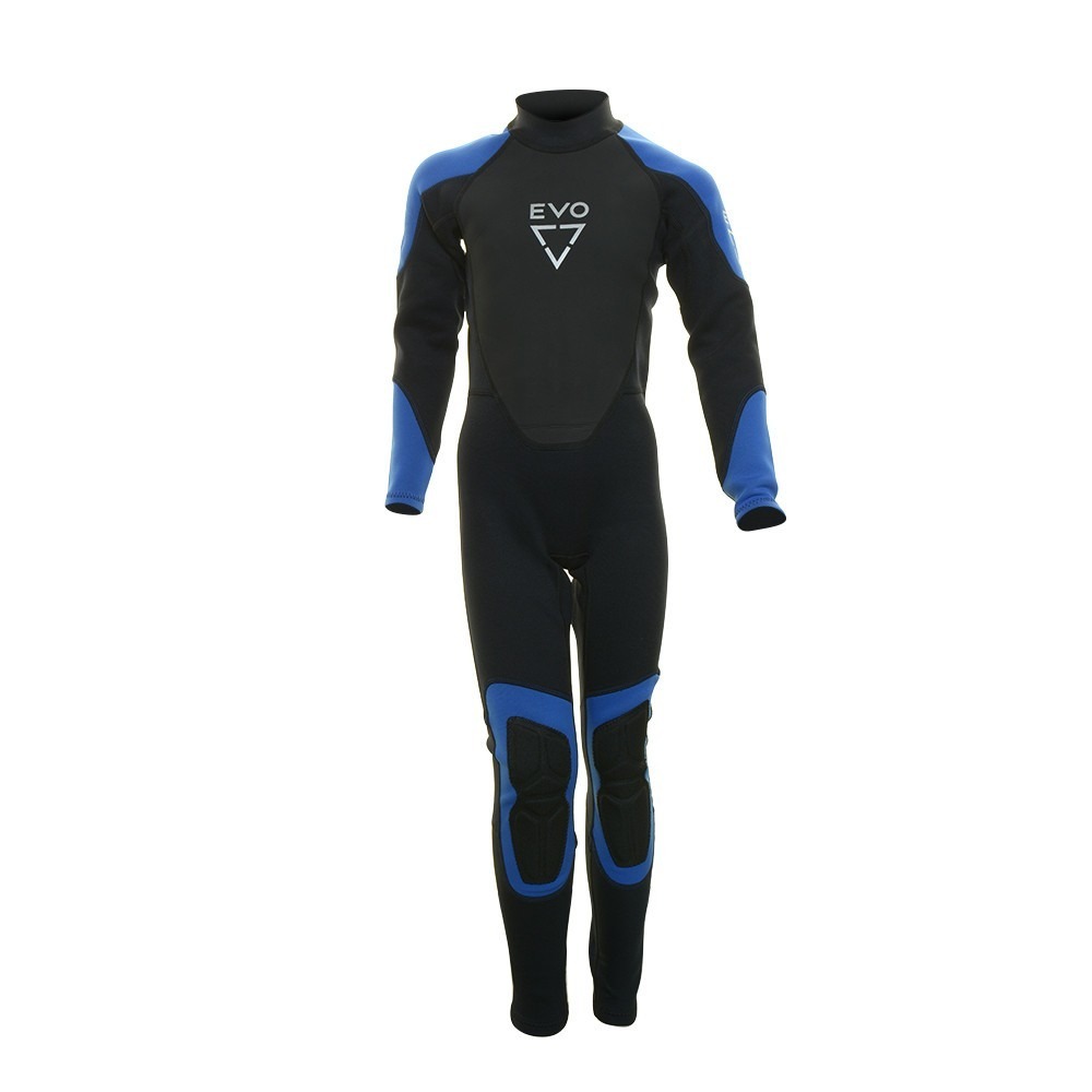EVO Kids 3mm Full Body Wetsuit XL Long Sleeve Neoprene Surf Swim Back Zip